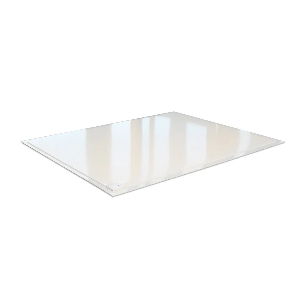 COBA Alfombrilla adhesiva de salas limpias, A x F 800 x 600 mm, blanco